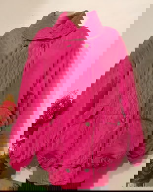 Jacheta calduroasa  din matase naturala