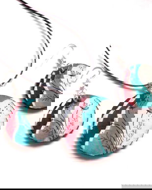 set bijuterii lemn 41411