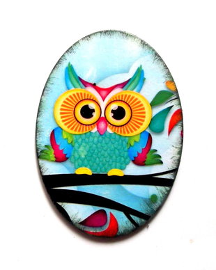 Magnet frigider cu bufnita 41849