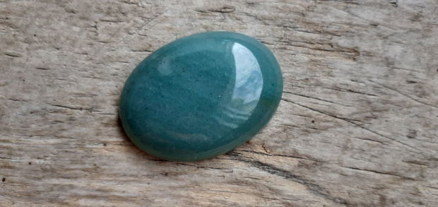 Cabochon aventurin verde, 40x30 mm