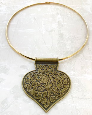Pandantiv Boho bronz antichizat