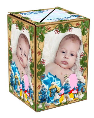 Cutie pentru bani botez STRUMFI