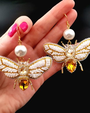 Rezervat Cercei - Flying Pearls & Gold
