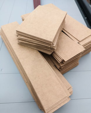 3 kg fasii carton gros Kraft natur