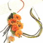 colier buchet de flori  insorite