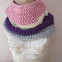 Guler/fular/accesoriu crosetat