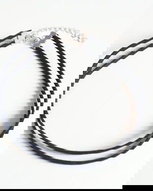 Colier piele, Choker, Choker piele, Colier piele naturala, Colier la baza gatului, Choker piele naturala, Accesorii piele