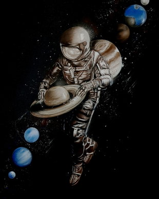 Tablou portret "Deep Space"