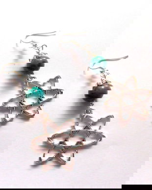 cercei crisocolla 41342