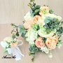 Buchet de mireasa cu cocarda mire