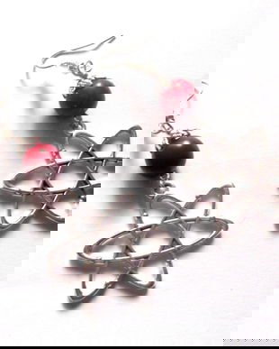 cercei cu coral 41367