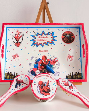 Set moț băiețel Spiderman