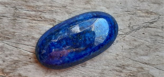 Cabochon lapis lazuli, 40x20x8 mm