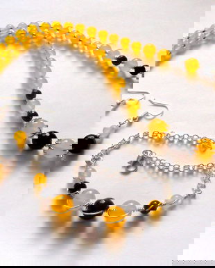 set jad galben si onix 41532