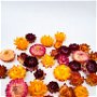 Capete Flori de Paie, Mix culori-30 bucăți/pachet 1-3 cm