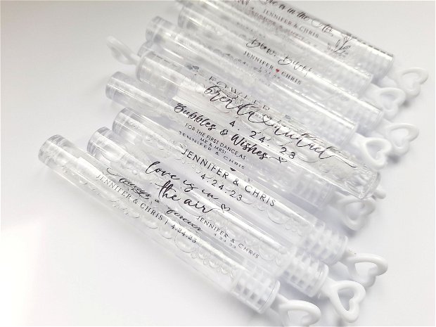 Stickere autoadezive pentru sticlute baloane sapun