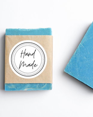 Stickere autoadezive pentru produse, Stickere Happy Mail, Handmade with Love