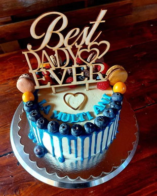Topper lemn tort vast dar ever