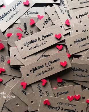 Etichete craft-handmade with love