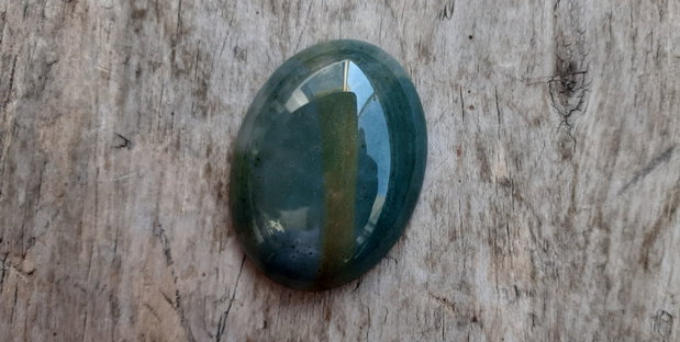 Cabochon agata, 40x30 mm