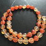 Carnelian, forma inimioare, 10 mm - 1 buc