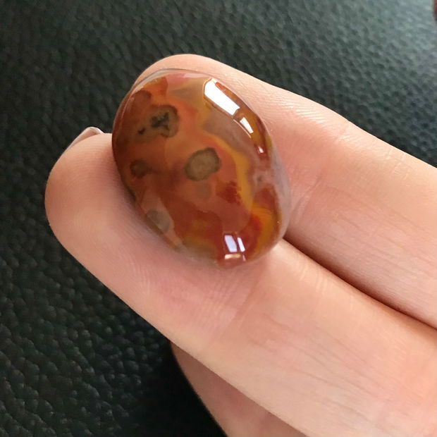 Cabochon, Agat , 1 bucata