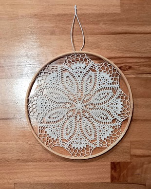 Wall hanging, Mandala crosetata, Decoratiune perete
