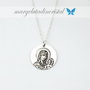 Lantisor/Colier Personalizat / Maica Domnului / Fecioara Maria / Icoana / Argint 925