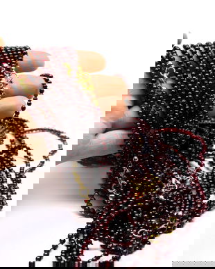 Sirag granat natural -  sferoid - 44 cm - [cod: GRN01]