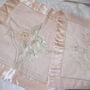 Nou  set 2 huse brodate  satin