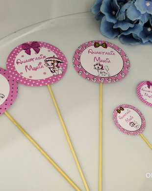 Set decorațiuni Candy bar pisica marie