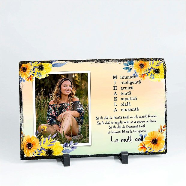 Rama foto personalizata pentru MIHAELA - cadou personalizat pentru sora, cumnata, verisoara, matusa, prietena, colega, sefa