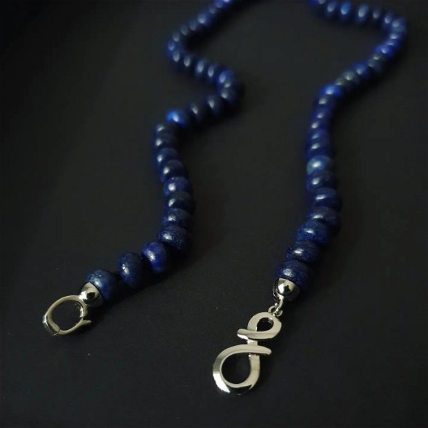 Colier lapis lazuli | Infinity |