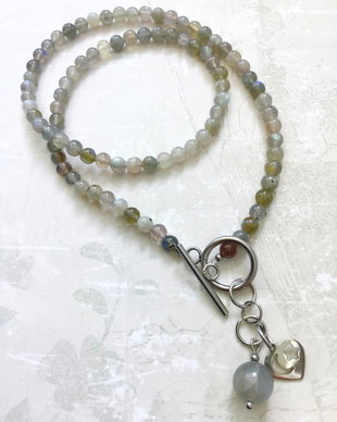 Colier CHOKER Labradorit