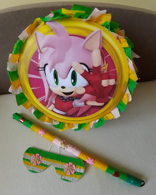 Set Pinata piniata party Amy Rose Sonic