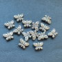 LD28 - spacer argintiu fluture