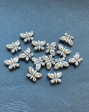 LD28 - spacer argintiu fluture