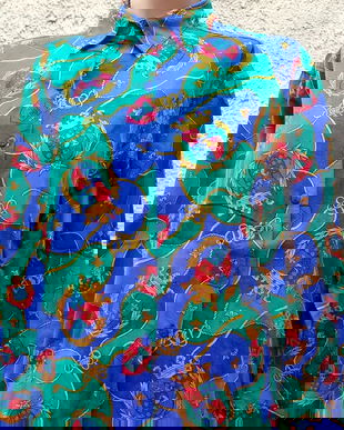 Bluza in culori puternice