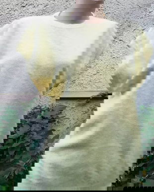 Vesta cashmere, galben lemon