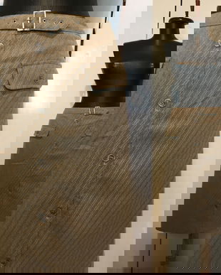 EUGEN KLEIN FUSTA MIDI STOFA CARAMEL