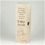 Cutie vin personalizata  cadou pentru BUNIC