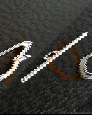 Inchizatoare argint 925, inima, 12 x 11 mm - 1 buc