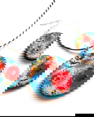 set bijuterii lemn 41647