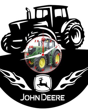 TRACTOR JOHN DEERE-ceas de perete