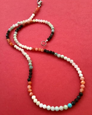 Colier CHOKER mix pietre naturale