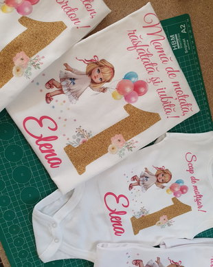 Tricouri personalizate fetita / body personalizat