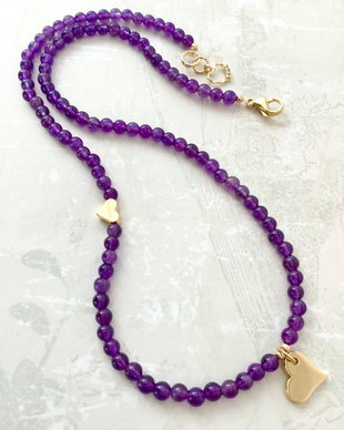 Colier CHOKER ametist
