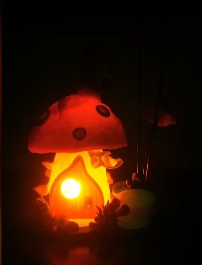 Lampa de Veghe - Sleep Tight Mushroom House