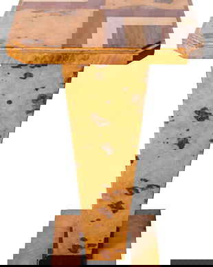 Masuta Art Deco din lemn masiv furniruit