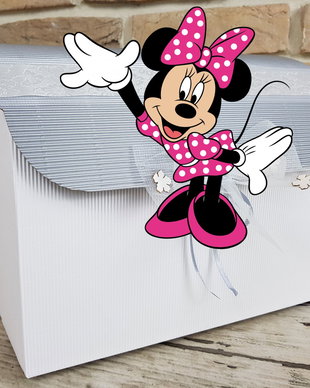 Cufar dar MINNIE MOUSE (acoperis argintiu)